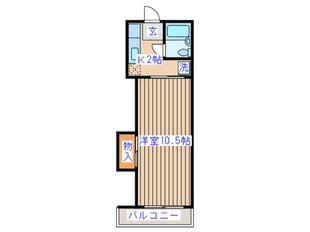 コーポ菊地の物件間取画像